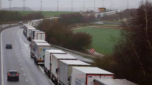 Calais: La rocade portuaire fermée depuis l'A16, ce jeudi